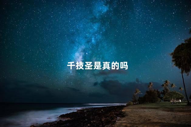 千技圣是真的吗