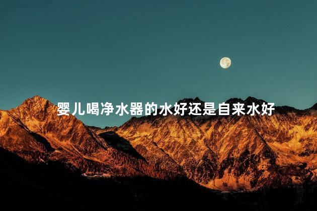 婴儿喝净水器的水好还是自来水好