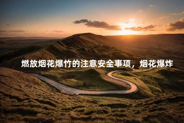 燃放烟花爆竹的注意安全事项，烟花爆炸事故危害有哪些