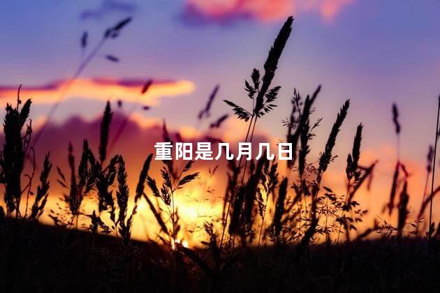 重阳是几月几日，重阳节的来历和意义